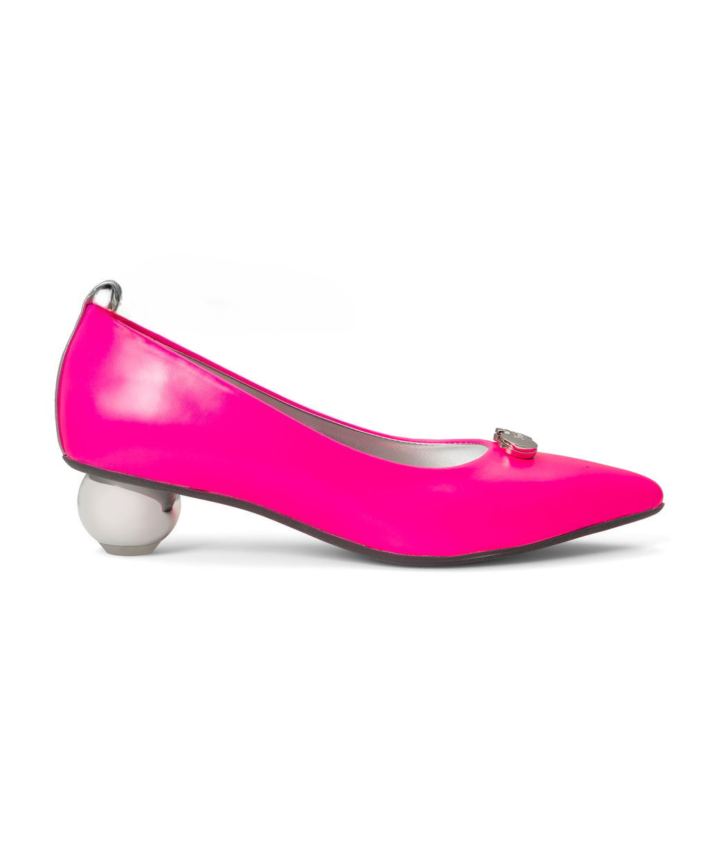 Cherriots Bubblegum | Recycled Leather ^ Cherry Cone ~ Silver * à la Magnetic