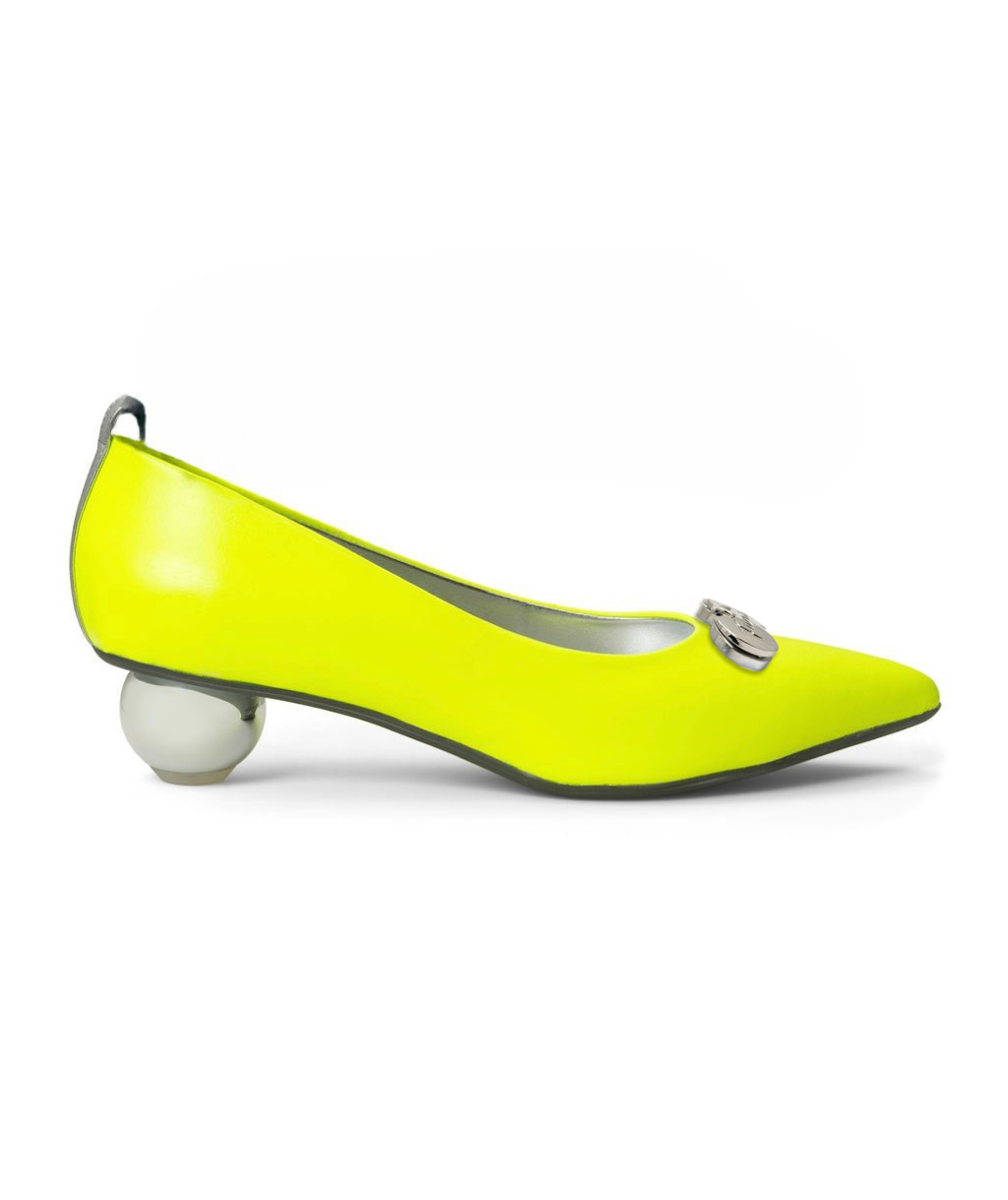Cherriots Limoncello | Recycled Leather ^ Cherry Cone ~ Silver * à la Magnetic
