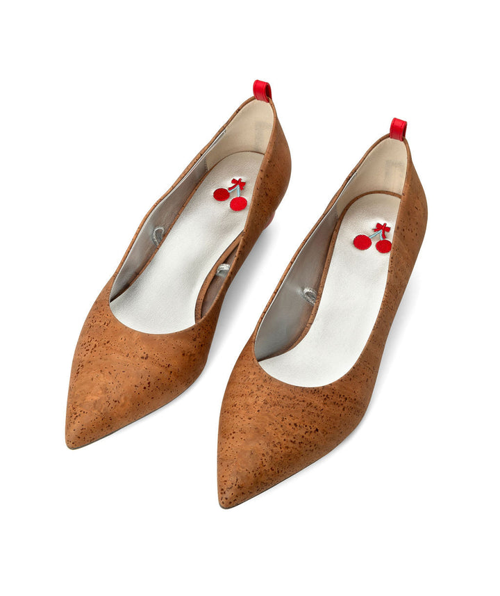 Cherriots Coffee Flats Cork ^ Cherry Cone ~ Red * à la Topless