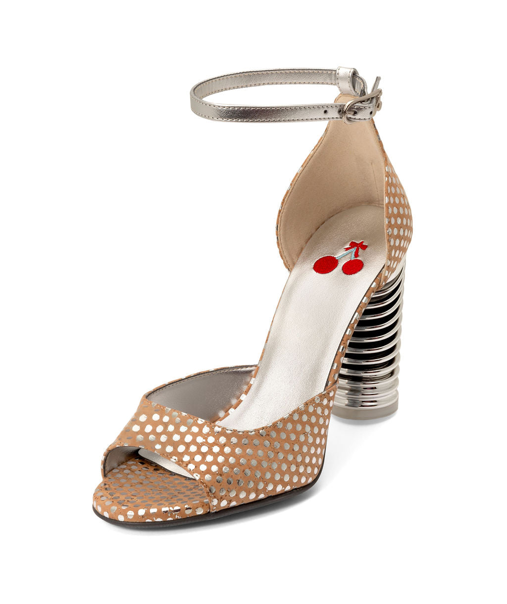 Cyclones Sugar Chips Cork ^ Swirl Cone ~ Silver * à la Topless