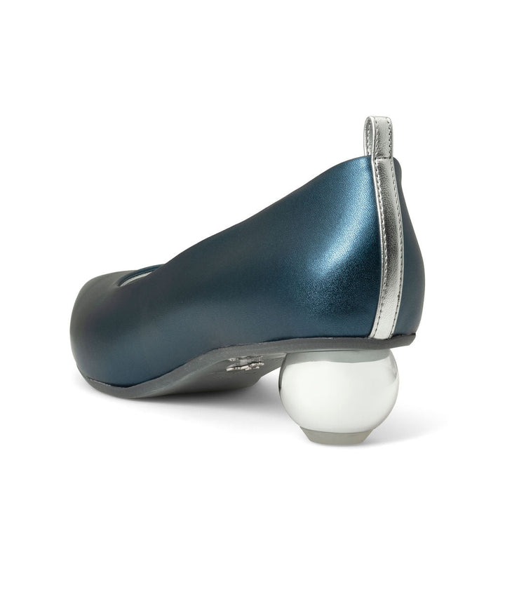 Cherriots Blueberry Flats Recycled Leather ^ Cherry Cone  ~ Silver * à la Topless