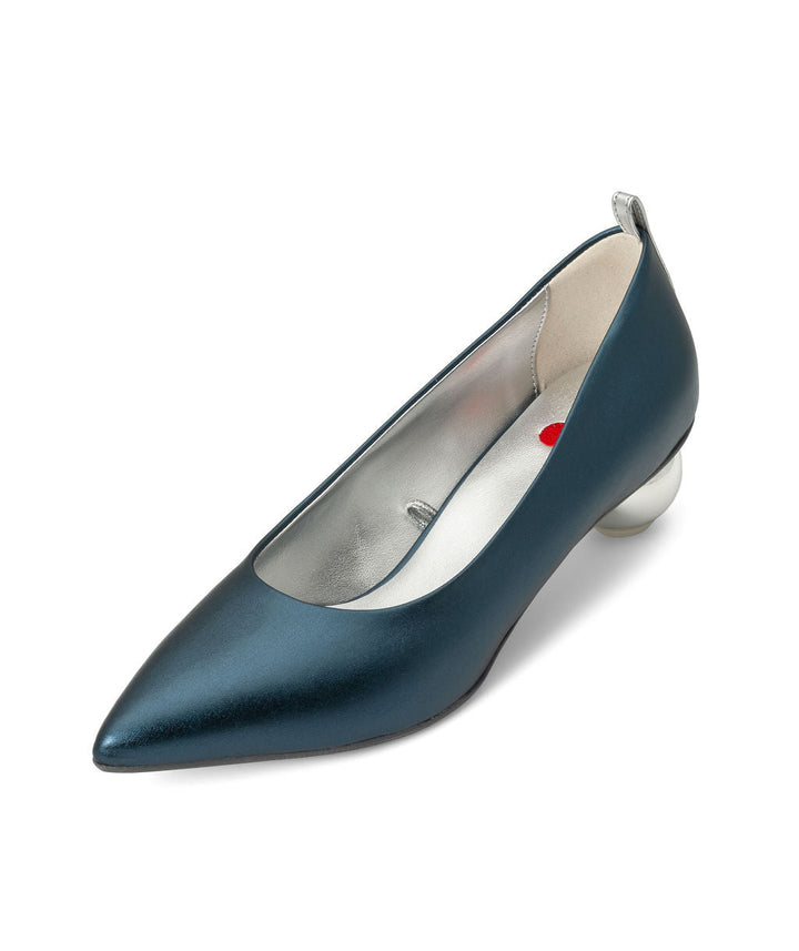 Cherriots Blueberry Flats Recycled Leather ^ Cherry Cone  ~ Silver * à la Topless