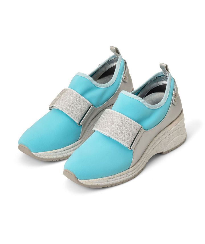Sundaes Sneakers Bright & Tangy Blue Moon Recycled Lycra & Wine Grapes  Marshamllow Cup