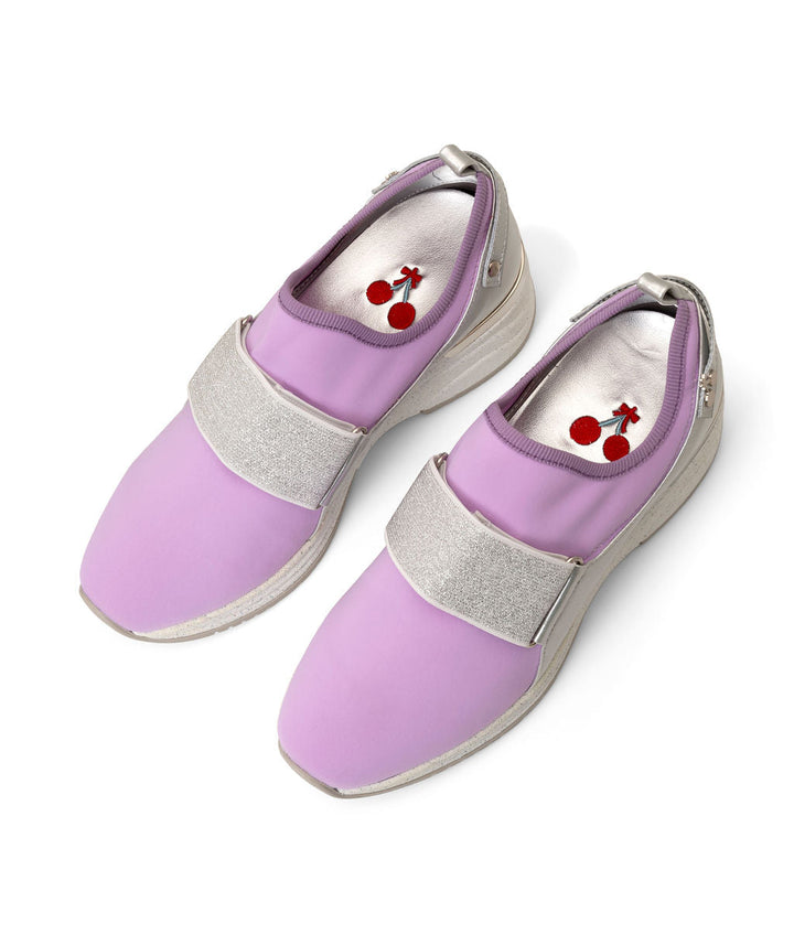 Sundaes Sneakers Bright & Tangy Lavender Recycled Lycra & Wine Grapes  Marshamllow Cup