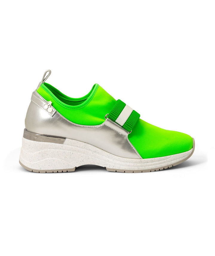Sundae Sport Sneakers Lime Sherbet made from Recycled Lycra & Wine Grapes on Marshmallow Sole