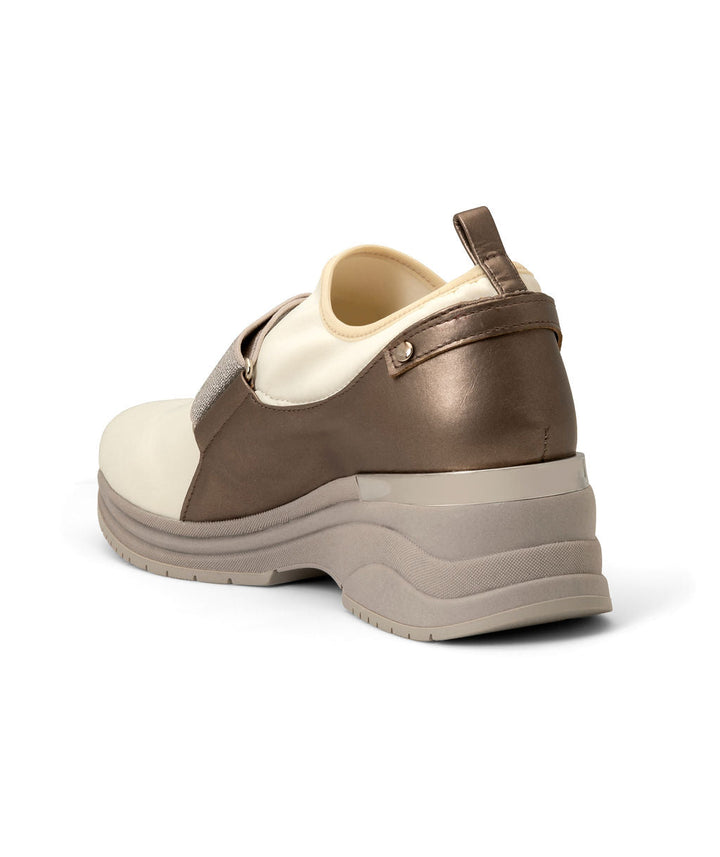 Sundae Savories Sneakers Eggnog Recycled Leather & Recycled Lycra