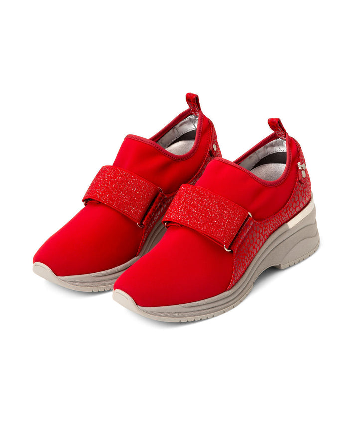 Sundae Savories Sneakers Red Velvet Cake Recycled Leather & Recycled Lycra