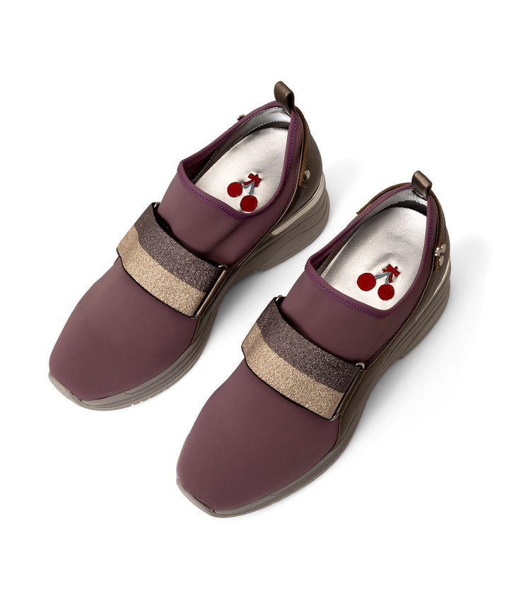 Sundae Savories Sneakers Sugarplum Recycled Leather & Recycled Lycra