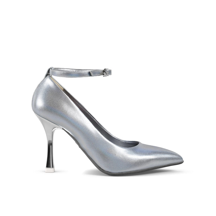 Pumpilicious Ice Recycled Leather ^ Stroon ~ Silver * à la Topless