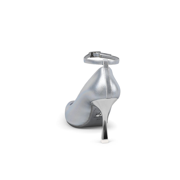 Pumpilicious Ice Recycled Leather ^ Stroon ~ Silver * à la Topless