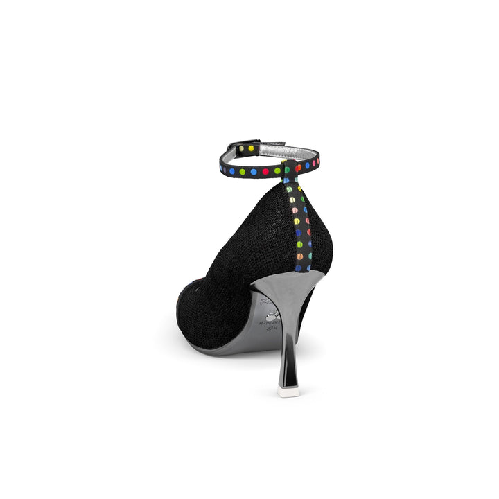 Pumpsicles Licorice Recycled Plastics w/ Metal ^ Stroon ~ Charcoal * à la Topless