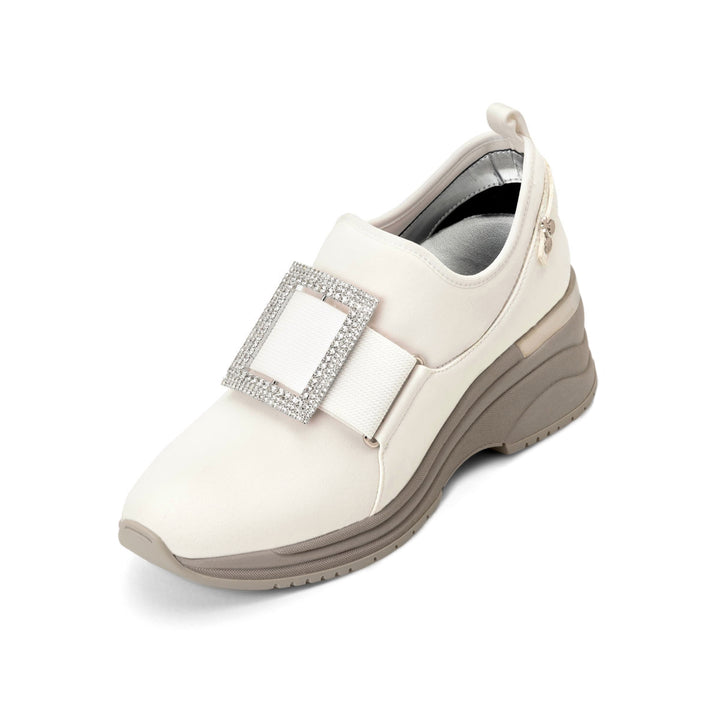 Sundae Savories Sneakers Vanilla Cream made with Recycled Lycra & Wine Grapes Buckled Up