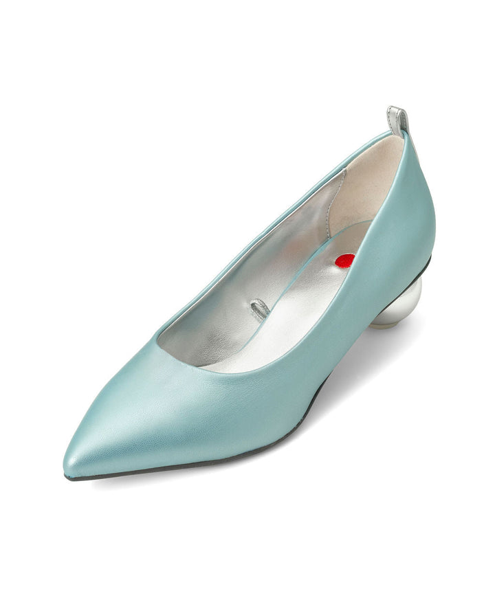 Cherriots Daiquiri Ice Flats Recycled Leather ^ Cherry Cone  ~ Silver * à la Topless