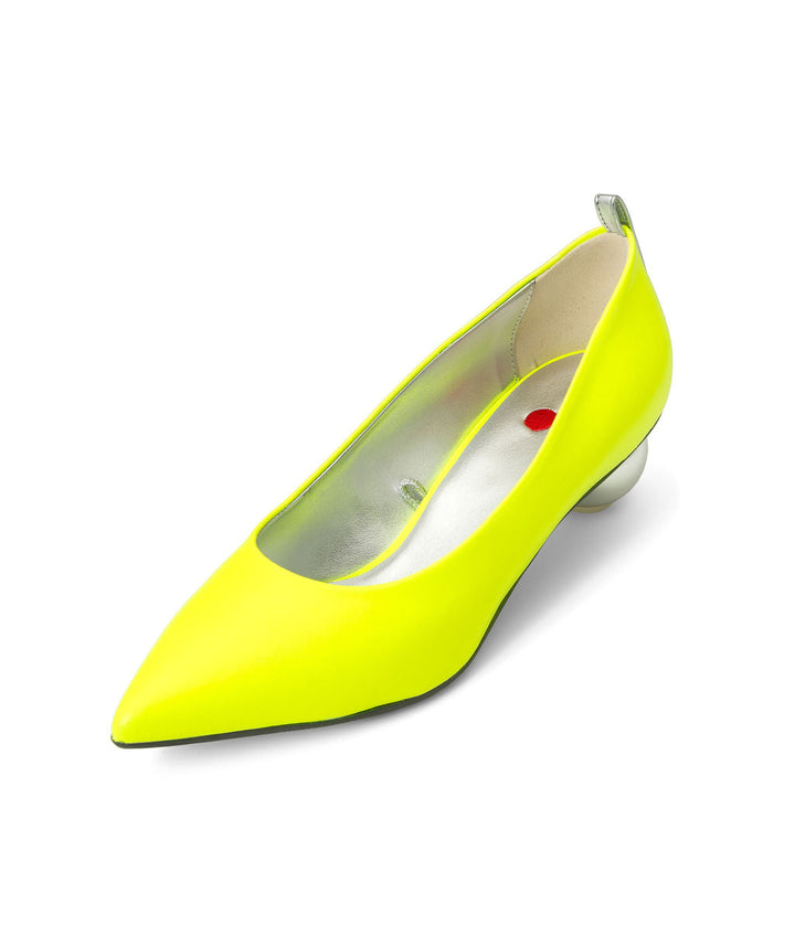 Cherriots Limoncello Flats Recycled Leather ^ Cherry Cone  ~ Silver * à la Topless