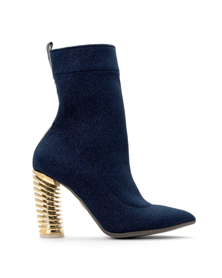 Boots Blueberry | Recycled Lurex ^ Swirl Cone ~ Gold * à la Topless