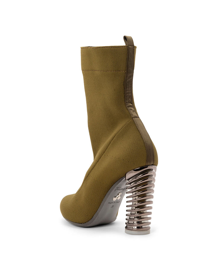 Boots Pistachio | Recycled Water Bottles ^ Swirl Cone ~ Charcoal * à la Topless