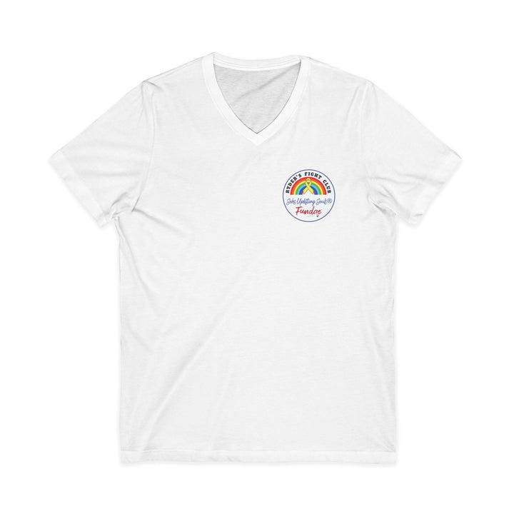 Ryder's Fight Club V-Neck Tee- Soles Uplifting Souls