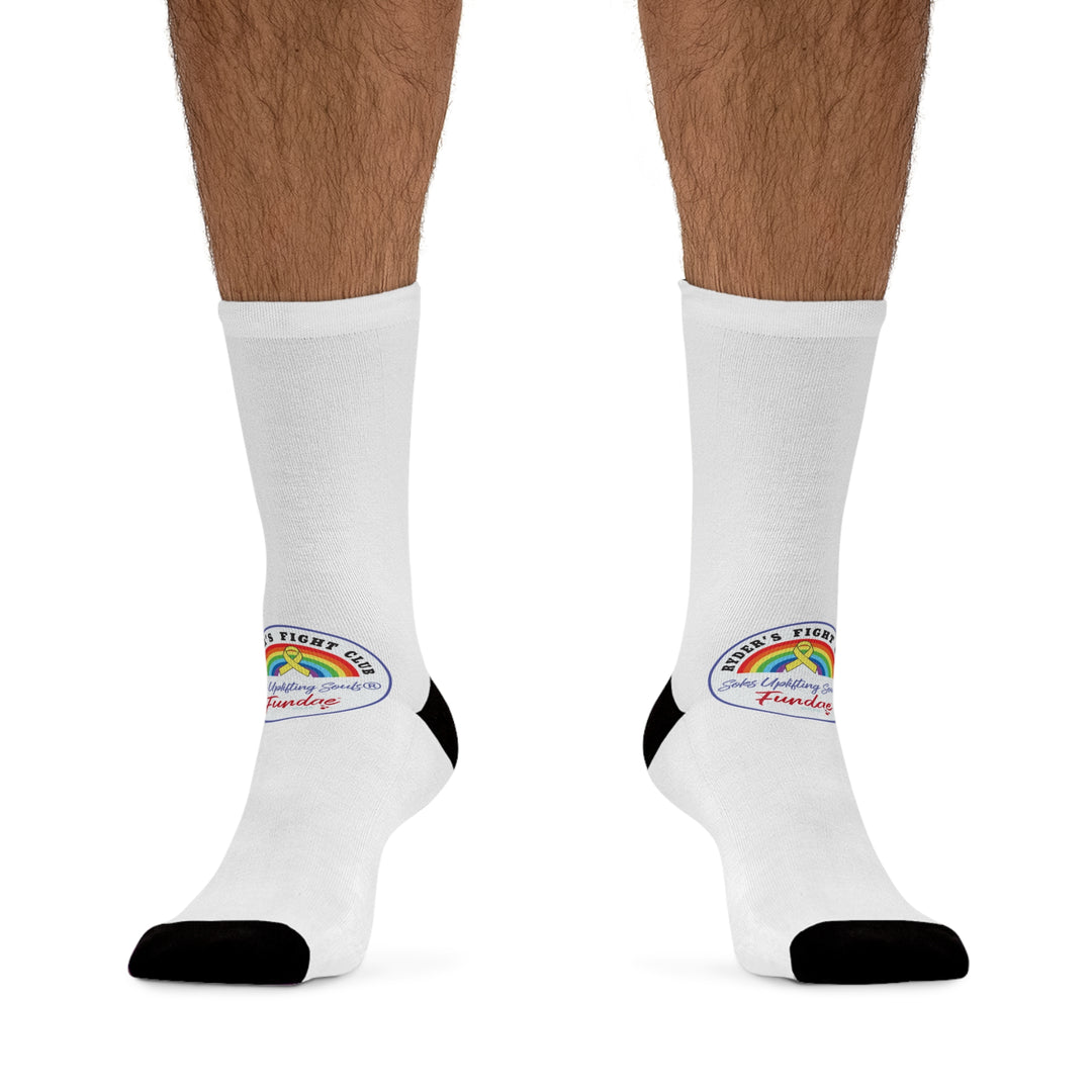Ryder's Fight Club & Soles Uplifting Souls -Recycled Poly Socks