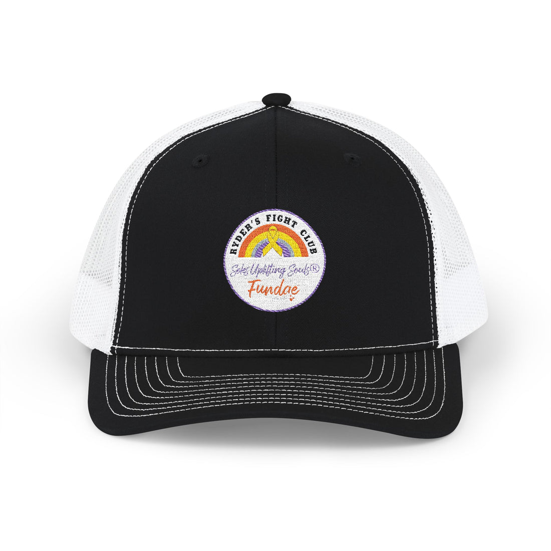 Embroidered Trucker Cap — Ryder's Fight Club Snapback Hat