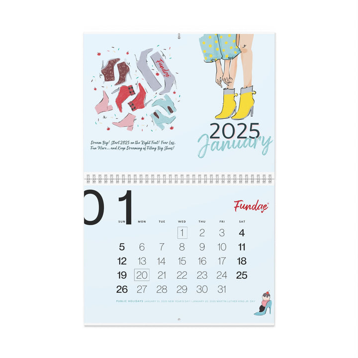 Everyday is a FUNdae Wall Calendar