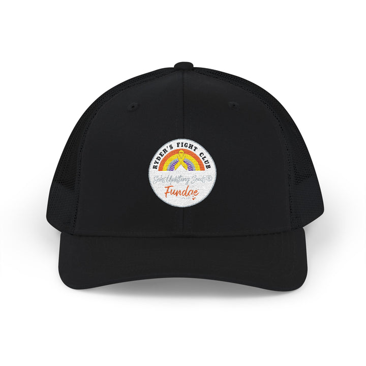 Embroidered Trucker Cap — Ryder's Fight Club Snapback Hat