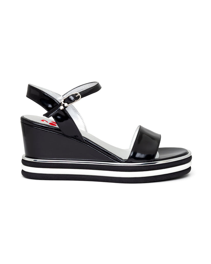 Ice Cream Sandwedge - Vegan Wedge Sandals | Recycled Leather | Made in Italy | Sustainable Shoes