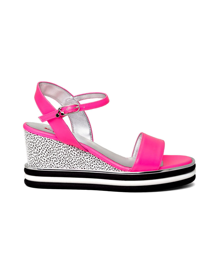 Ice Cream Sandwedge - Vegan Wedge Sandals | Recycled Leather | Made in Italy | Sustainable Shoes