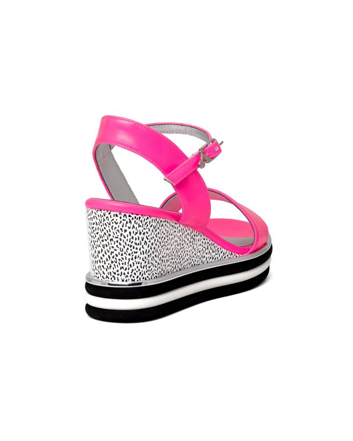 Ice Cream Sandwedge - Vegan Wedge Sandals | Recycled Leather | Made in Italy | Sustainable Shoes