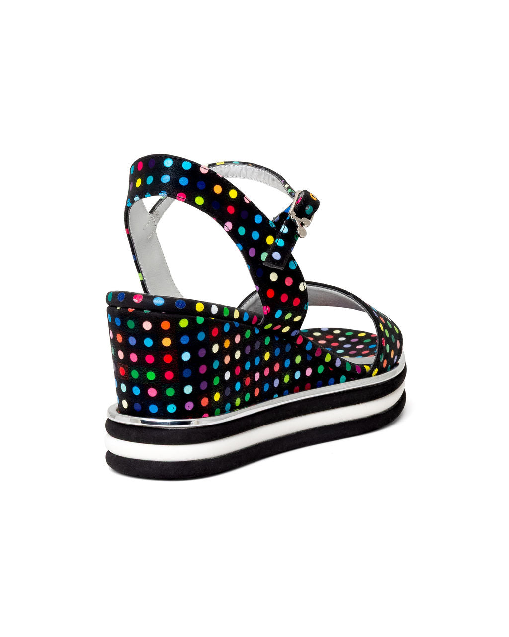 Ice Cream Sandwedge - Vegan Wedge Sandals | Recycled Leather | Made in Italy | Sustainable Shoes