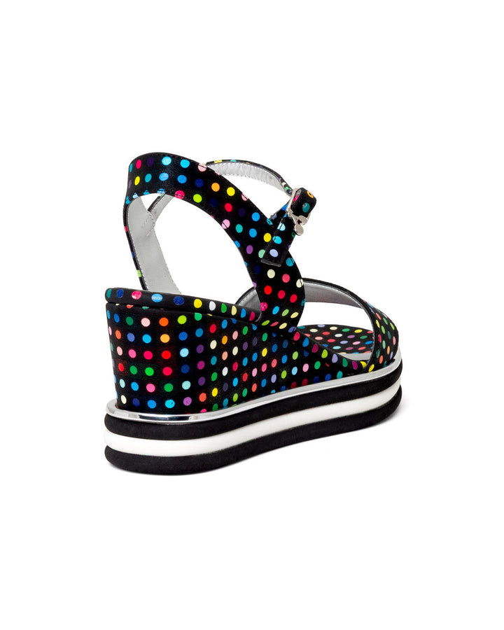 Ice Cream Sandwedge - Vegan Wedge Sandals | Recycled Leather | Made in Italy | Sustainable Shoes
