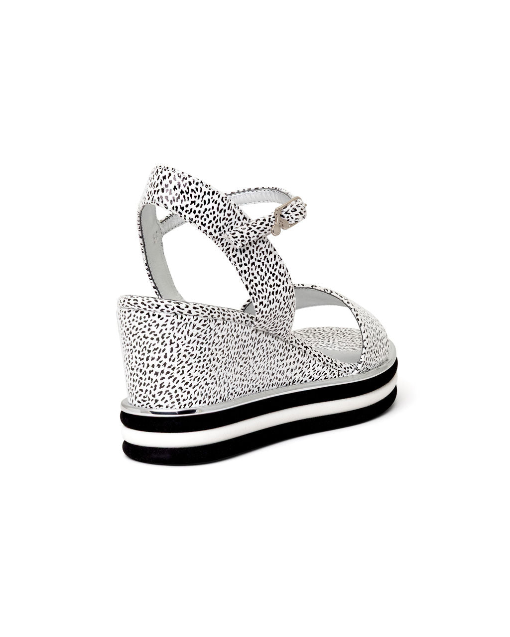 Ice Cream Sandwedge - Vegan Wedge Sandals | Recycled Leather | Made in Italy | Sustainable Shoes