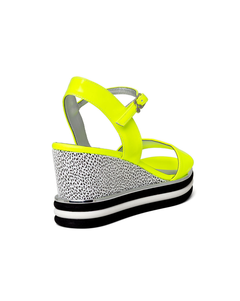 Ice Cream Sandwedge - Vegan Wedge Sandals | Recycled Leather | Made in Italy | Sustainable Shoes