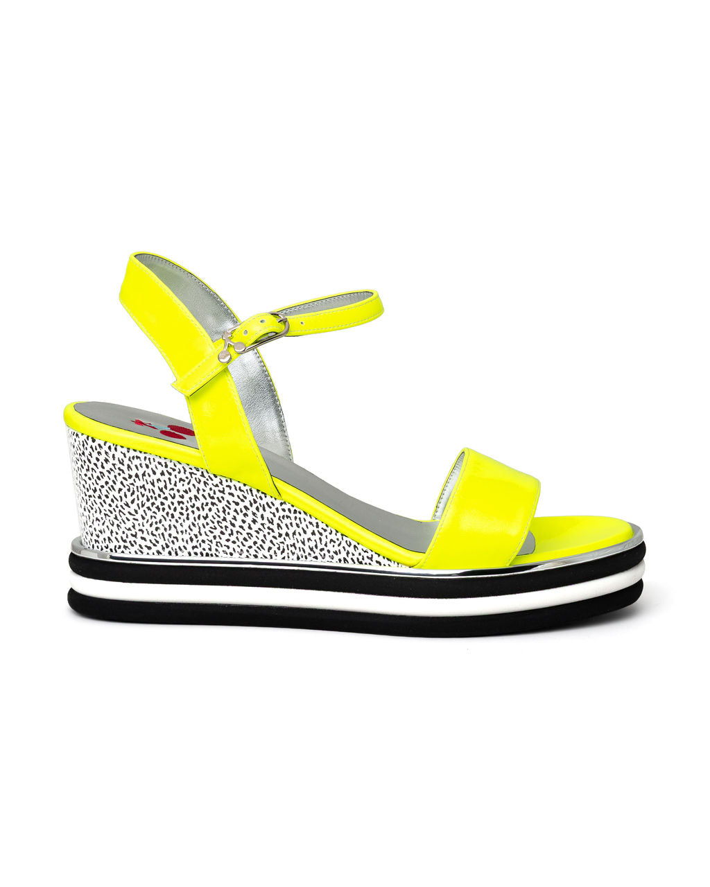 Ice Cream Sandwedge - Vegan Wedge Sandals | Recycled Leather | Made in Italy | Sustainable Shoes