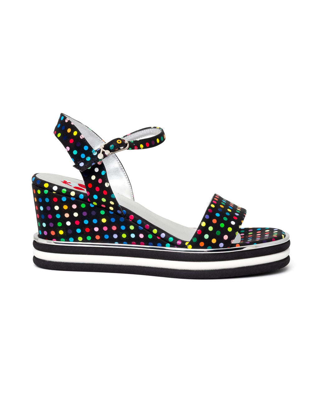 Ice Cream Sandwedge - Vegan Wedge Sandals | Recycled Leather | Made in Italy | Sustainable Shoes