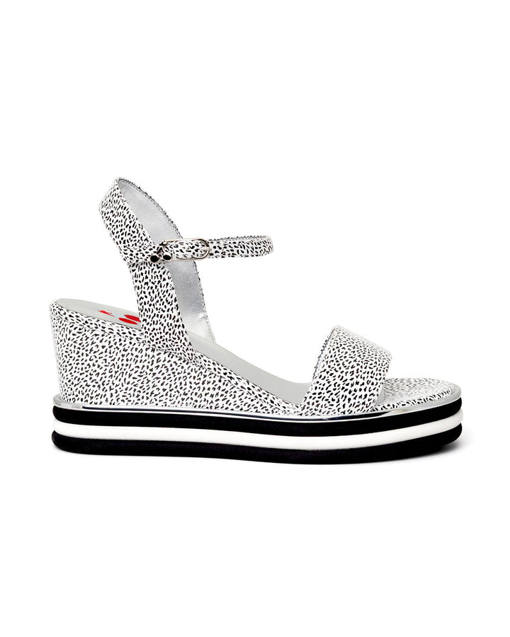 Ice Cream Sandwedge - Vegan Wedge Sandals | Recycled Leather | Made in Italy | Sustainable Shoes