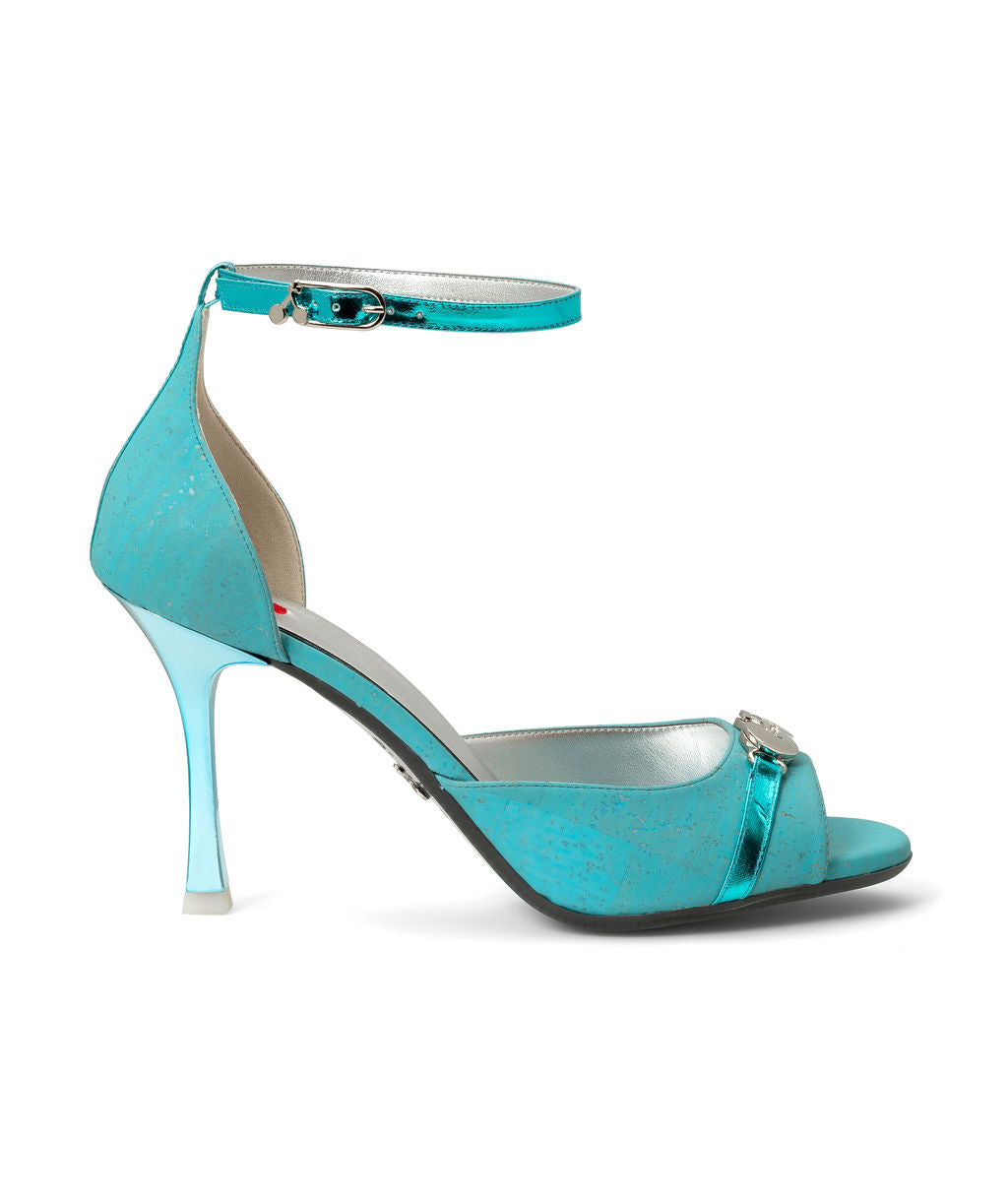 Blue Moon — Turquoise
 Sandals on a Stroon heel