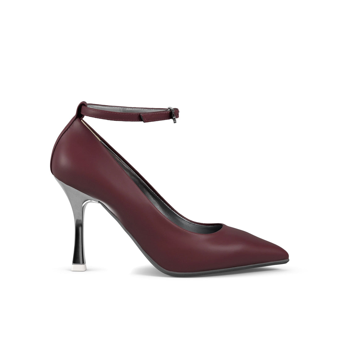 Cabernet — Maroon
 Pumps on a Stroon heel