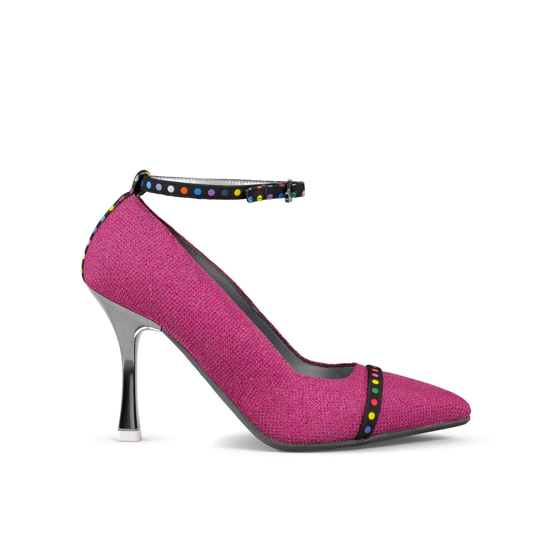 Raspberry — Magenta
 Pumps on a Stroon heel