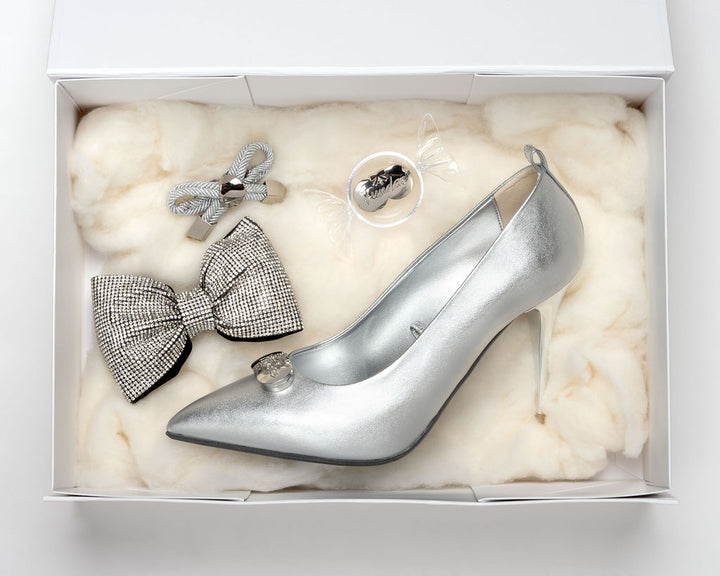 Delicious | Corn ^ Stiletto Stick ~ Silver * à la Mode Icing Hollyday - Double Scoops- Gift Pack