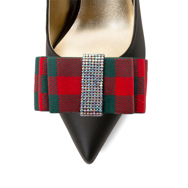 Holly & Ivy Bow on Licorice Gold Heel Cherriots Wine Grapes on Gold Cherry Cone à la Mode Plaid Bows Presenting Plaid 🎁