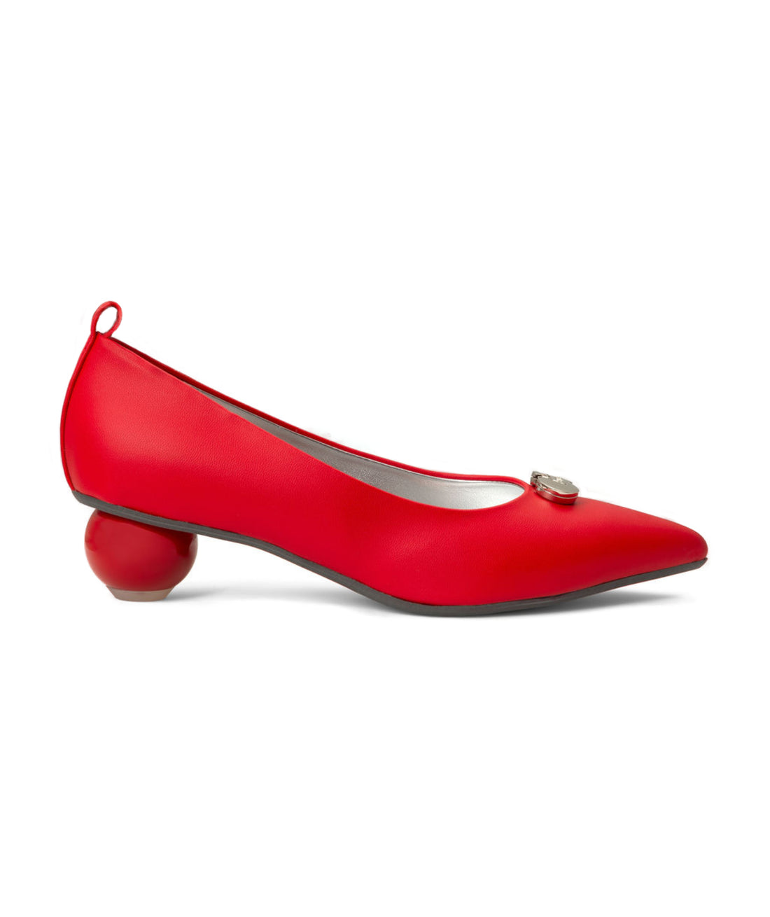 Cherry — Red
 Flats on a Cherry Cone heel