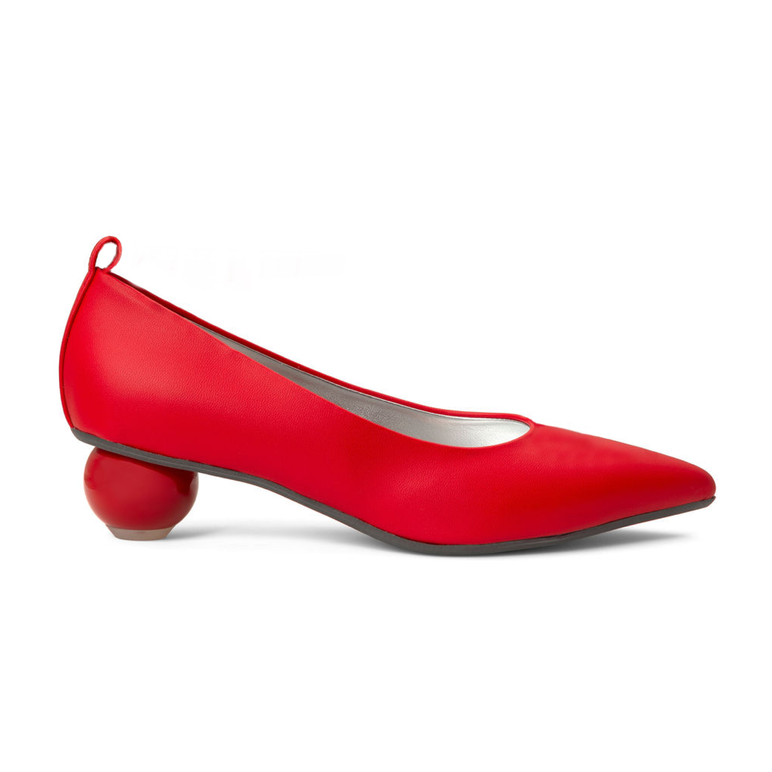 Cherry — Red
 Flats on a Cherry Cone heel
