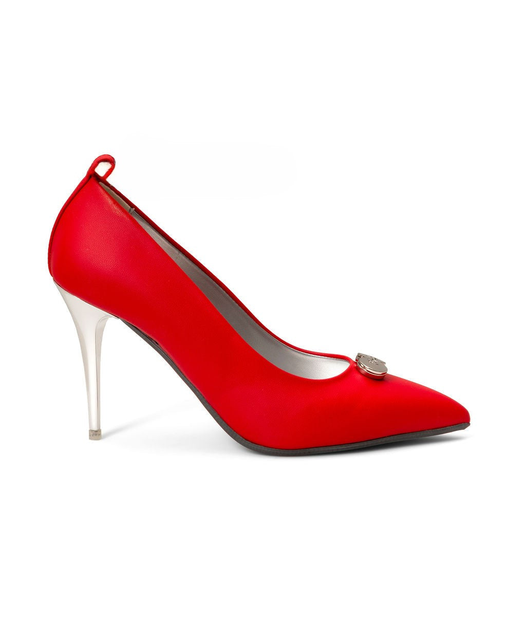 Cherry — Red
 Pumps on a Stiletto Stick heel