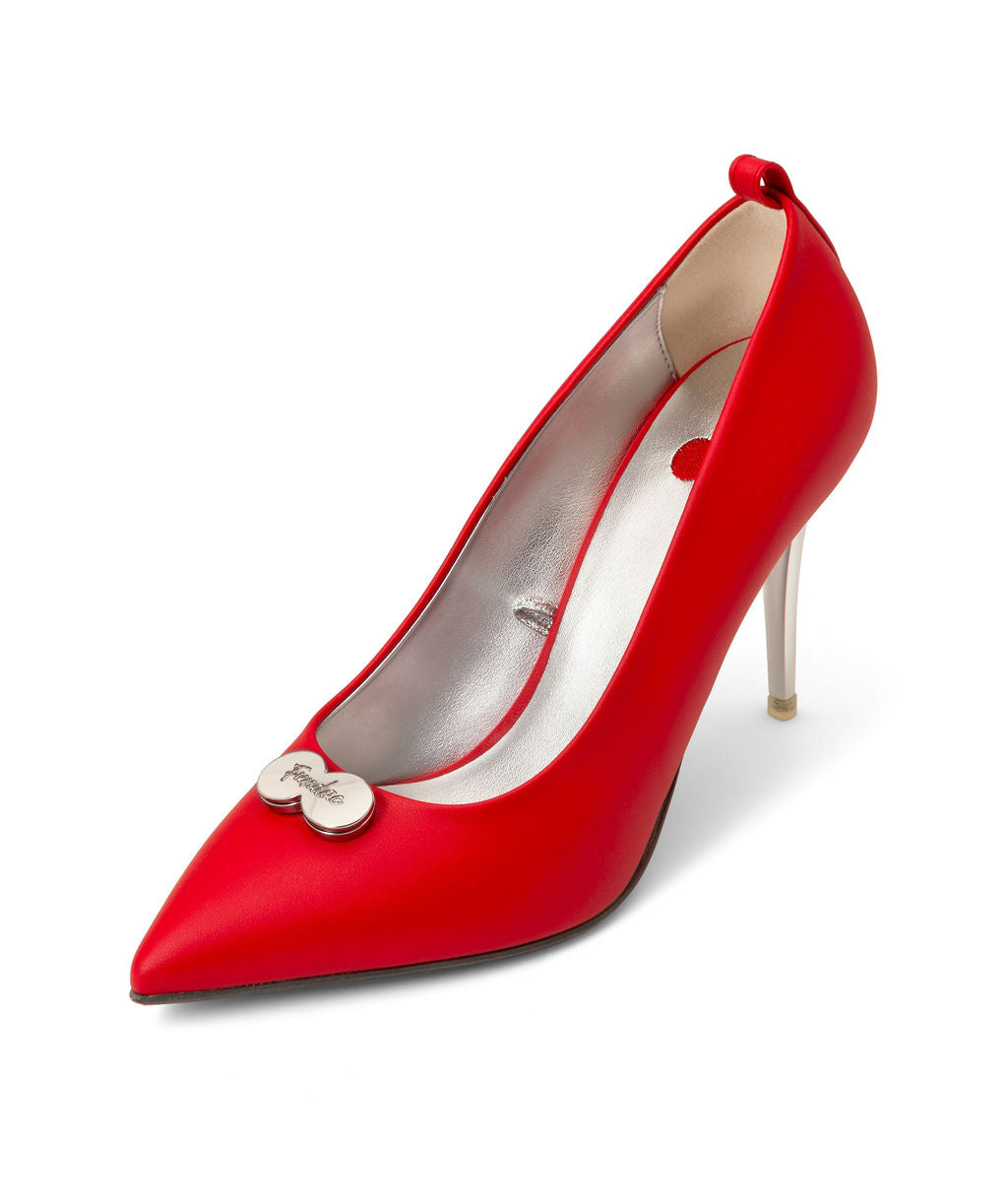 Cherry — Red
 Pumps on a Stiletto Stick heel