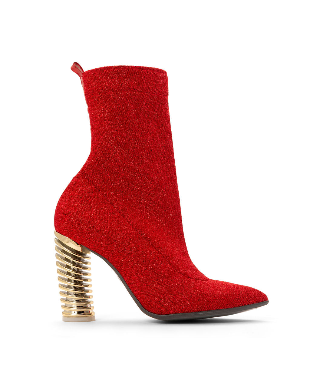 Cherry — Red
 on a Swirl Cone heel