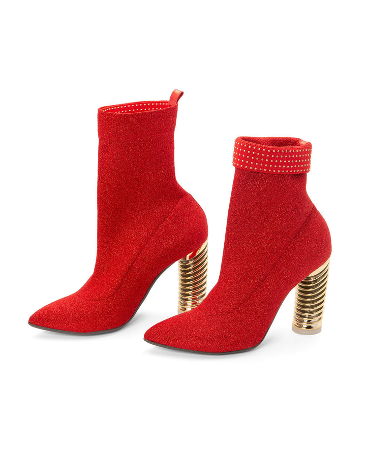 Boots Cherry | Recycled Lurex ^ Swirl Cone ~ Gold * à la Topless