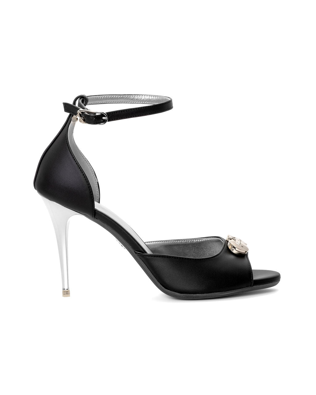 Licorice — Black
 Sandals on a Stiletto Stick heel