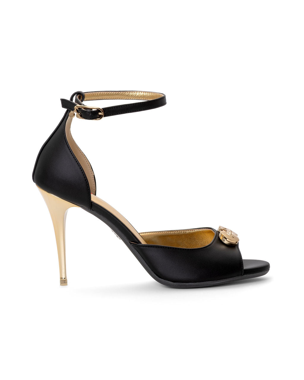 Licorice — Black
 Sandals on a Stiletto Stick heel