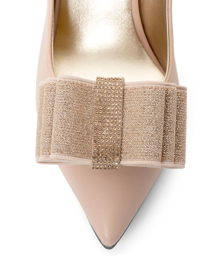 Push Up Pump Butter Pecan made from Wine Grapes on a Gold Swirl Cone à la Mode Gift Set