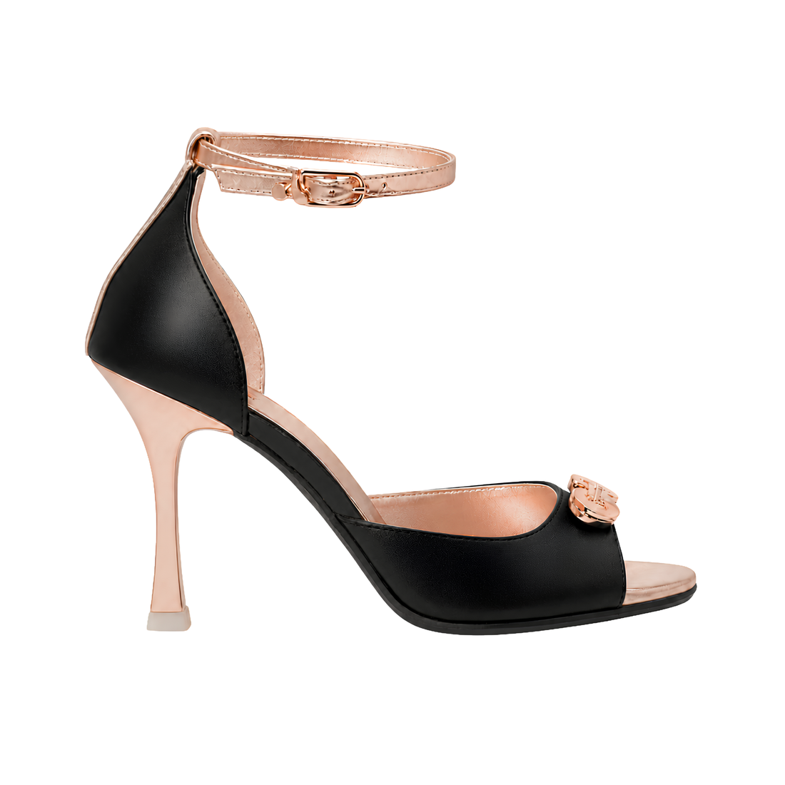 Licorice — Black
 Sandals on a Stroon heel
